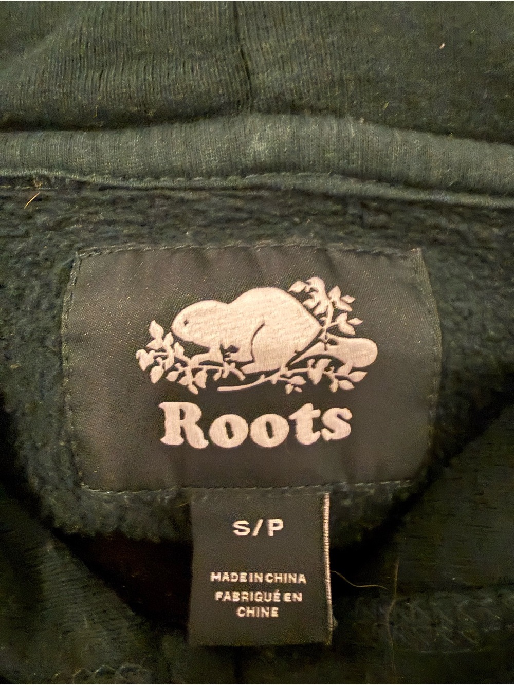 Roots S Green Hoodie - Picture 3 of 3